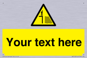 Custom Deep Water Sign